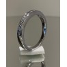 Fine Line Zircon Ring