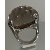 Anillo Cuarzo Rutilado Facetado