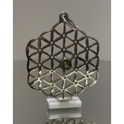 Dije Flor de la Vida Peridoto